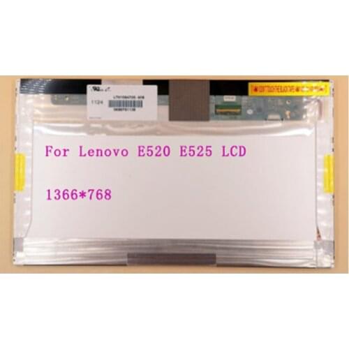 15.6" LED Display For Lenovo E520 E525 E530 E535 E545 Y570 B590 G505 G510 Z560 1360X768 40Pin Replacement