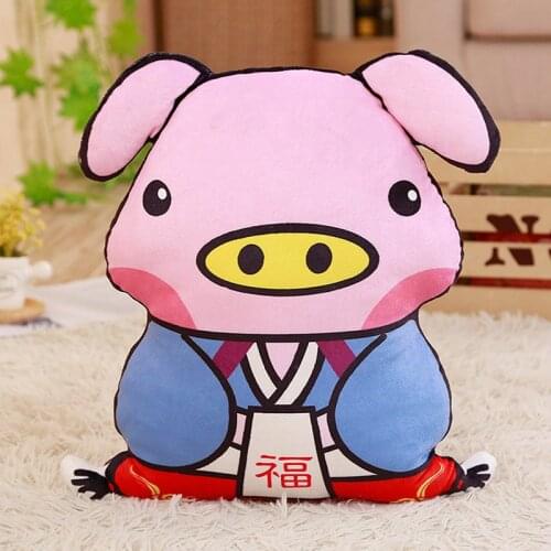 40CM 2018Kawaii Stuffed Pig Toys Plush Pig Pillow Lovely Cushion Stuffed animals Toys Soft Best Birthday Gift For Girl Children