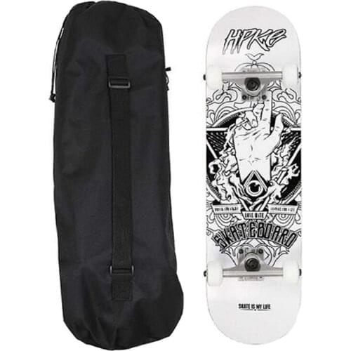 87cm Long Skateboard Bag Double Rocker Longboard Fish board Cover Skateboarding Bag Oxford Waterproof Carrying Backpack Bag