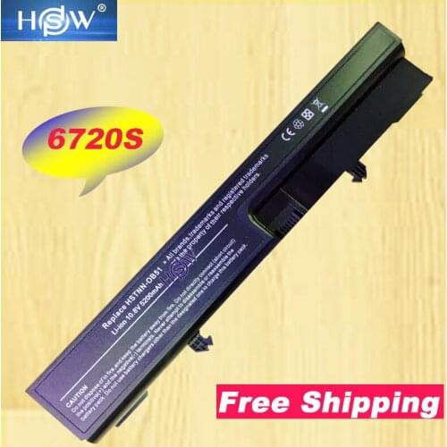 HSW 5200mAh HSTNN-LB51 Laptop Battery For HP Compaq 510 511 615 550 6720s 6730s 6820s 6830s HSTNN-OBS1 HSTNN-FB52 fast shipping