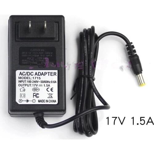 Free Shipping Charger Adapter 17V 1.5A for Ilsintech SWIFT KF4/ KF4A FTTH Fiber Optic Fusion Splicer power adapter