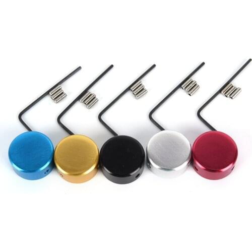 Footswitch Topper Colorful Aluminium Alloy Bumpers Protector For Guitar Effects Pedal Footswitch Hat Guitar Protector