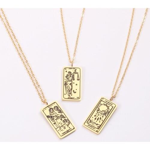 Stainless Steel Geometric Designer On For Necklace Plated Gold Womens 2021 Trends Accessories Luxury Fashion Pendant Jewellery