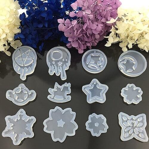 Resin Silicone Pendant Mold Ornaments Handmade Jewelry Making Tool Mould
