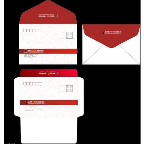 Printed customized double tape envelope, document bag