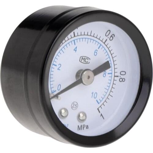 CO2 Pressure Gage Aquarium Fish Tank Carbon Dioxide Air Gauge Dial Scale PT1/8