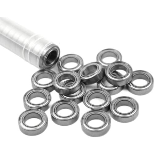 10PC Chrome Steel MR62ZZ 2x6x2.5mm Mini Ball Bearing