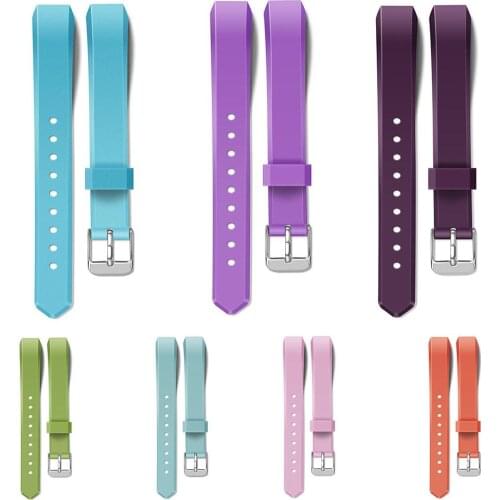 New Arrival Silicone Adjustable Buckle Watch Strap for Fitbit Alta/Alta HR Smart Bracelet