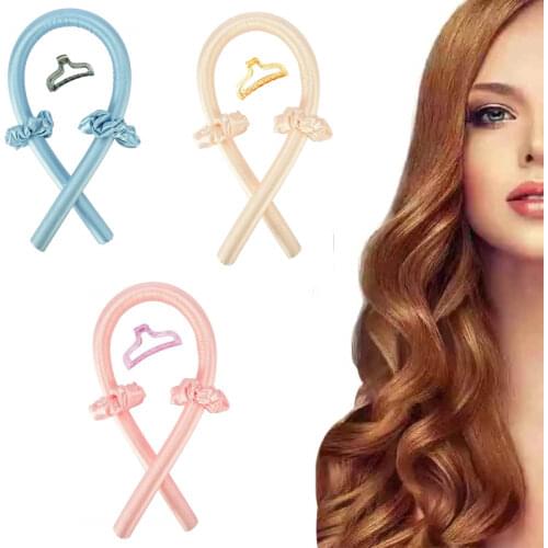 Heatless Curling Rod Headband Lazy Curler Silk Curling Ribbon Silk Curling Ribbon Heatless Hair Curling Ribbon Make Hair Curly