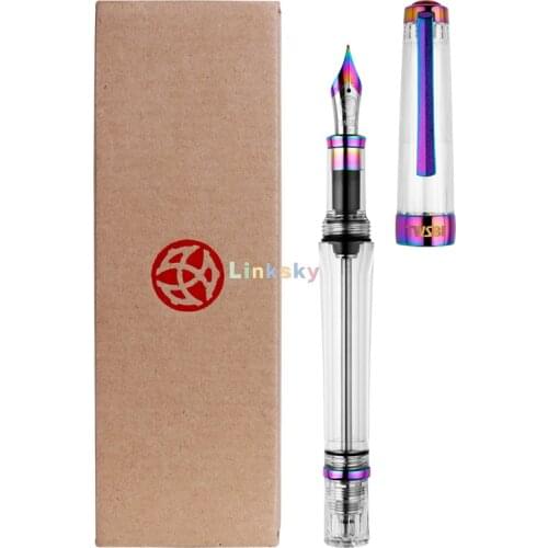 TWSBI Vac 700R Fountain Pen Iris NEW COLOR,Clear-barreled Vacuum-filling Fountain Pen,Supplied Gift-boxed,students Writing