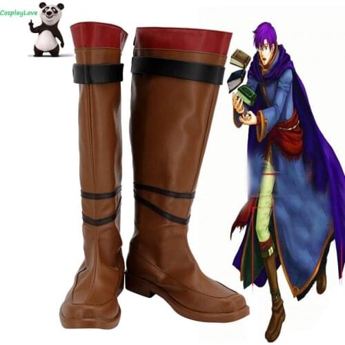Fire Emblem: The Blazing Blade Canas Brown Cosplay Shoes Boots CosplayLove For Halloween Christmas
