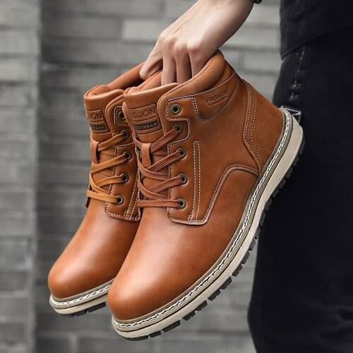 Sale winter man leather mens shoe flat mens for sneaker shoes men vintage heels fashion designer quality casual large chinese
