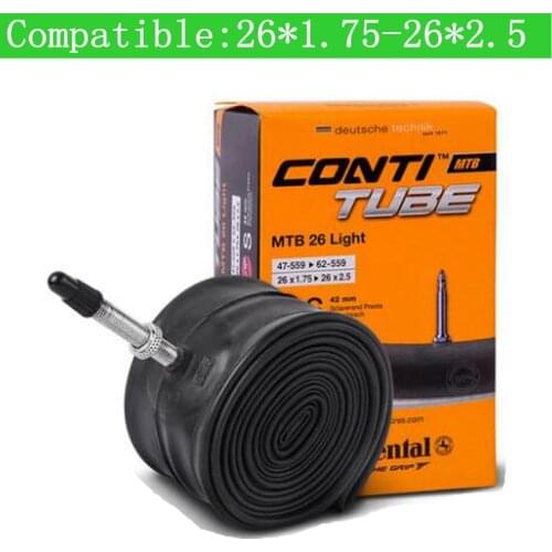 Continenta Race 26 FV AV Bike Tires Inner Tube For Road Bicycle Tire tyre compatible 26 * 1.75 / 2.5 Cycling kenda/maxxi