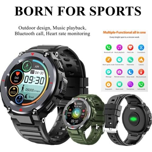 MKS25 Smart Watch Bluetooth Call Offline Music IP67 400MAH Heart Rate Monitor Sports GTS Smartwatch For Android IOS For Man