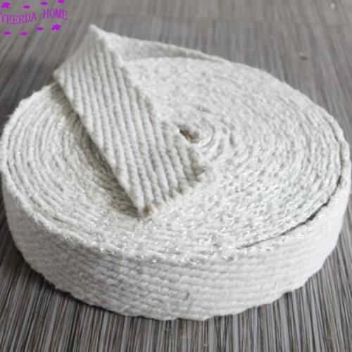 5cm width Thermal insulation asbestos strip for smoke exhaust pipe of water heater ceramic fiber aluminum silicate tape