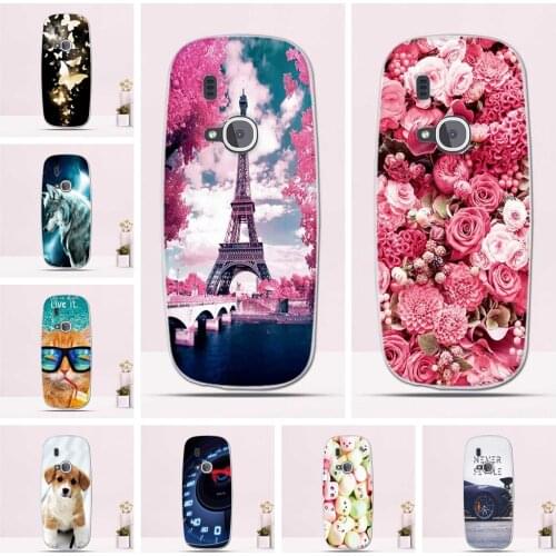 TPU Case For Nokia 3310 2017 Case Phone Bumper For Nokia 3310 2017 Cover Print Painted Silicone Case For Nokia 3310 2017 housing