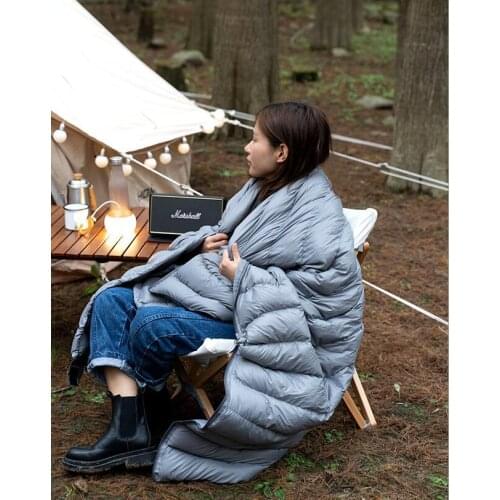 Ultralight 95% Goose Down Envelope Type Travel Sleeping Bag FP800 Portable Outdoor Camping 43~52 Sleeping Bag