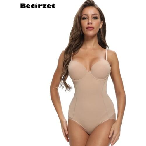 Slimming Underwear Bodysuits Shapewear Women Body Shapewear Push Up Underwire Bodys Waist Trainer Modeling Straps