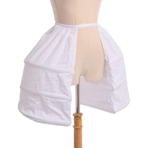 Medieval Petticoat Bustle Crinoline for Victorian Rococo Gown Dress Wedding Party Underdress Jupon Underskirt Pannier