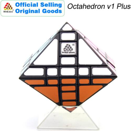 WitEden Octahedron v1 Mixup Plus Magic Cube Pyramid Cubo Magico Professional Neo Speed Cube Puzzle Antistress Toys