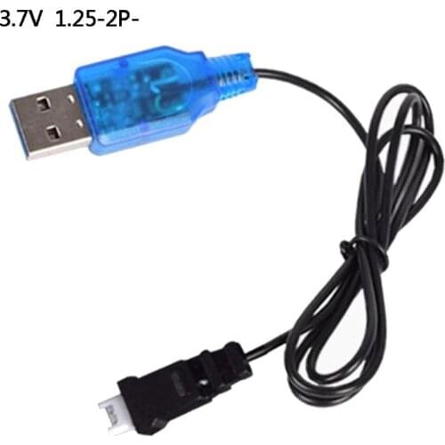 3.7V Battery Charging Units USB Battery Charger For 1.25-2P Female Plug Lipo P9YE