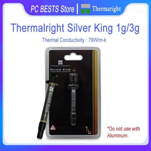 Thermalright Silver King 1g/3g Liquid metal thermal grease CPU GPU cooling Desktop computer