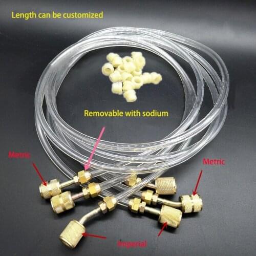 1pc Air Conditioning pipe for liquid air conditioner refrigerator freezer Air Conditioning Add Fluoride Tube freon 1.5m