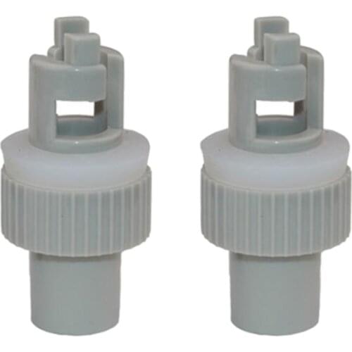 2pcs Air Valve Adapter Adaptor for Inflatable Boat Car Pump Hose Connector