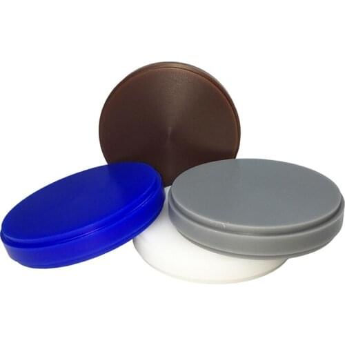 6pcs Dental Wax for cad cam Blue White Gray Color Wax Blanks with OD98*16/18/20mm