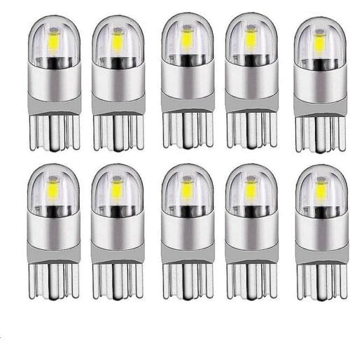 2PCS T10 Width Lamp Motorcycle Decorative Lamp T10 3030 2 Door Side Lamp Reading Lamp