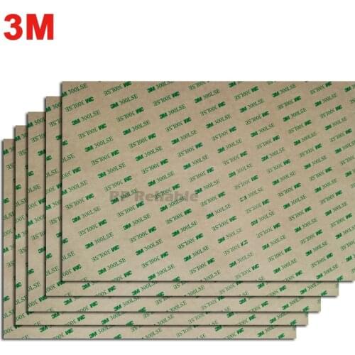 BIG Like A4 Size (210mm*290mm) Super Strong Bond 3M 300LSE Double Adhesive Sticker for Smooth Wood Foam PVC Metal Screen Surface