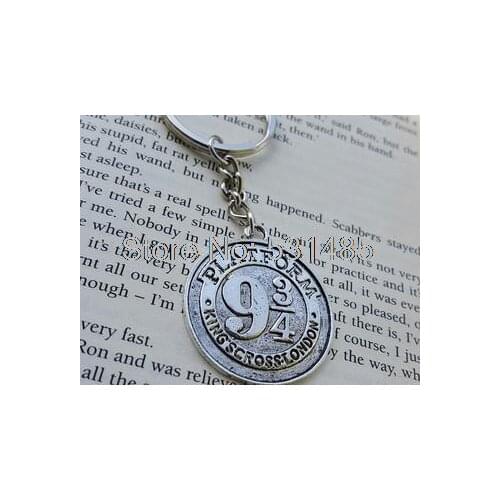 12pcs/lot HP Platform 9 3/4 keychain