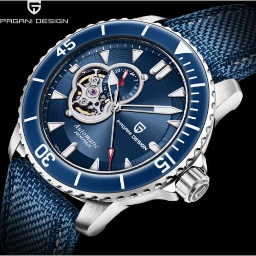 Pagani Design 2021 New Top Casual Fashion Mens Mechanical Watches Waterproof NH39 Movement Sapphire Glass Automatic Watch Reloj