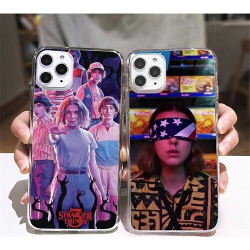Stranger Things Phone Case Transparent soft For iphone 5 5s 5c se 6 6s 7 8 11 12 plus mini x xs xr pro max