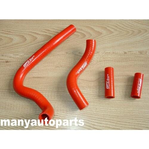 FOR Honda CR250R CR250 R 1992-1996 92 1993 1994 1995 96 silicone radiator HOSE RED