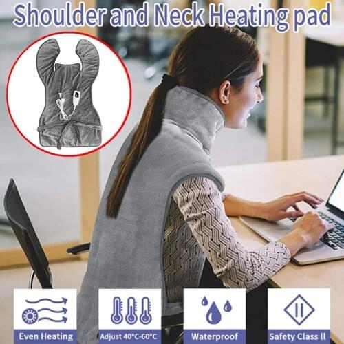 Home Heating Pad Electric Blanket Heated Thermal Blanket Washable Neck Warmer Shoulder Pads 220V 110V Heated Mat Heating Element