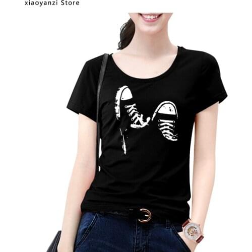 2020 cotton casual short sleeve skate shoes Women T shirt cool summer cool Girls t shirt Printed t-shirt woman tee shirts