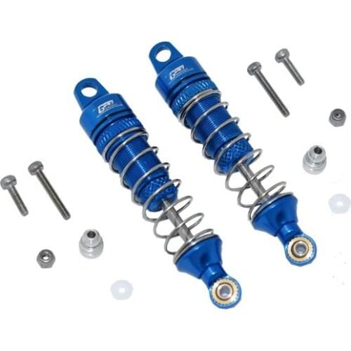 Metal Rear Shock Absorbers Damper for LOSI 1/18 Mini-T 2.0 2WD Stadium Truck RC Car Upgrades Parts
