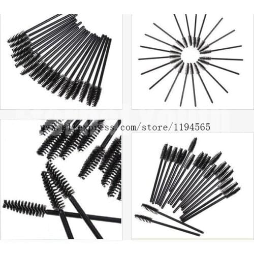 New Arrival 500pcs One-Off Disposable Eyelash Brush Mascara Applicator Wand makeup Brushes Eyes Care Make Up Styling Tools