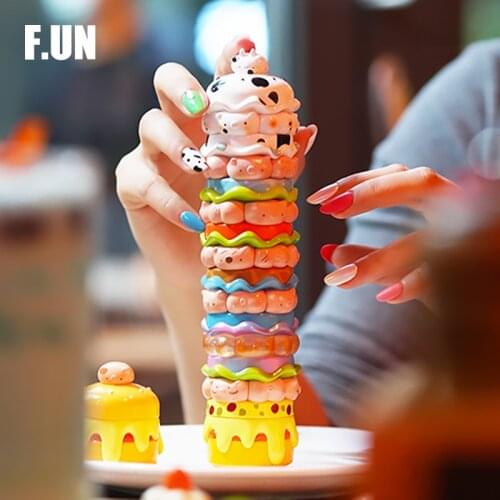 Original BOOBOO Family Burger Pork Chop Bun Series Blind Box Toy Figurine Random One Cute Anime Character Gift Free Shipping