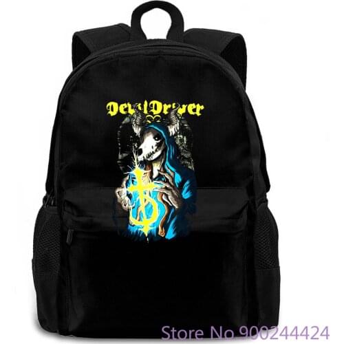 Authentic DEVILDRIVER Magi M L NEW Classic Personality women men backpack laptop travel school adult student