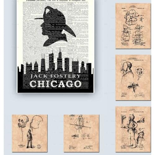 Firefighter Poster,Custom Fireman Gift,Fire House Decor,Fireman Graduation,Gift For Firefighter Abstract Wall Art Oil Painting