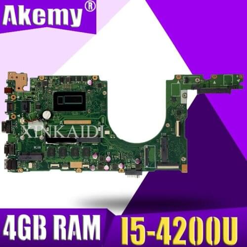 PU401LA With I5-4200 CPU Onboard 4GB RAM mainboard REV 2.2 For ASUS PU401 PU401L PU401LA PU401LAC Laptop motherboard 100% Test