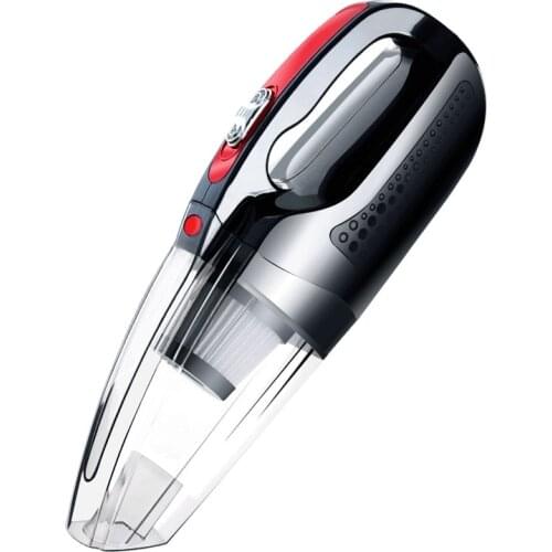 TOP!-Handheld Car Vacuum Cleaner Cordless,Portable 120W 4500Pa Powerful Handheld Vacuum Cleaning for Home with Hose,Black