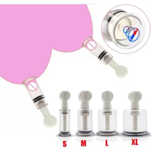 Sex Nipple Sucker Clamps Pussy Vacuum Pump Clitoris Stimulator Breast Enlarger Full Body Massage Clip Women Masturbation Sex Toy