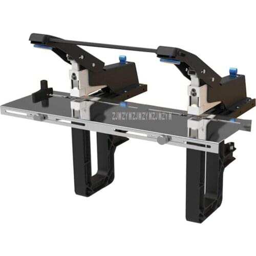 SH-04G Office Manual Stitcher Desktop Flat/Saddle Double Stapler Machine Hand Operate Staples Binder Paper Book Binding Machine