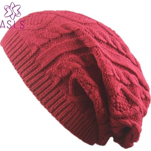 Explosive winter hat small twist knitted hats Europe and the United States outdoor men and women leisure sets of wool hat