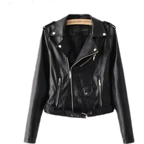 YaSuGuoJi Women's Leather Jackets