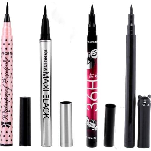 NEW Cat Style 1Pc Black Waterproof Eyeliner Liquid Long Lasting Eye Liner Pen Pencil Makeup Cosmetic Beauty High Quality