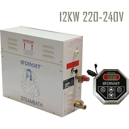 Free shipping Ecnomic type 12KW 220-240V STEAM GENERATOR HOME SPA Electrical steamer